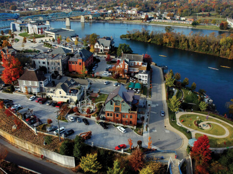 Chattanooga's Bluff View Art District, courtesy of Chattanooga Tourism Co.